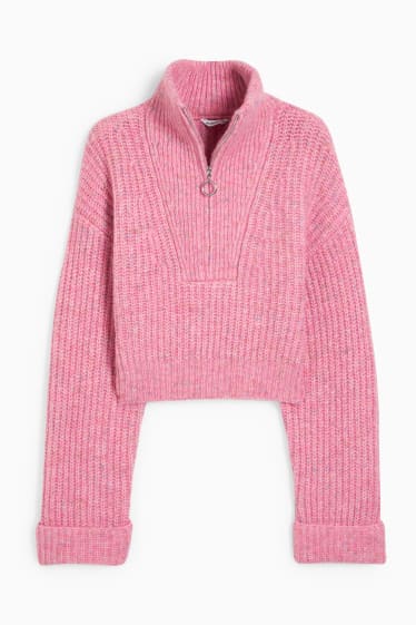 Damen - CLOCKHOUSE - Pullover - pink