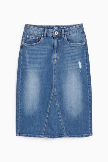 Nena - Faldilla texana - texà blau