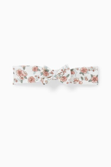 Bébés filles - Ensemble bébé - 3 pièces - blanc crème