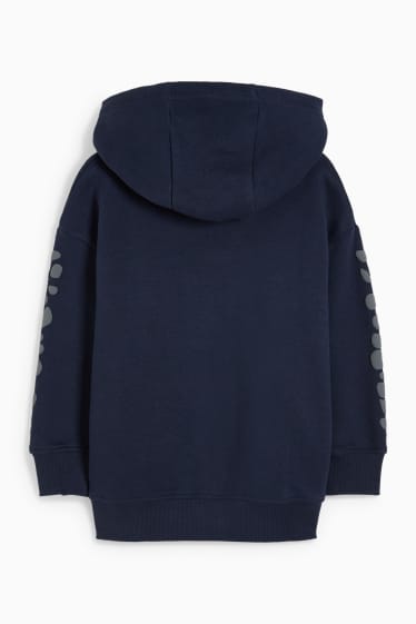 Enfants garçons - Dinosaure - sweat à capuche - bleu foncé
