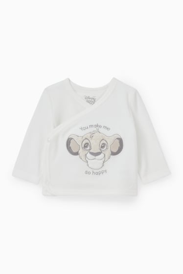 Babys - The Lion King - newbornoutfit - 2-delig - beige