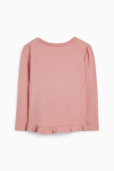 Enfants filles - Hello Kitty - haut à manches longues - rose