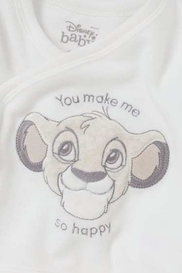 Babys - The Lion King - newbornoutfit - 2-delig - beige