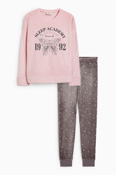 Kinderen - Pyjama - 2-delig - roze