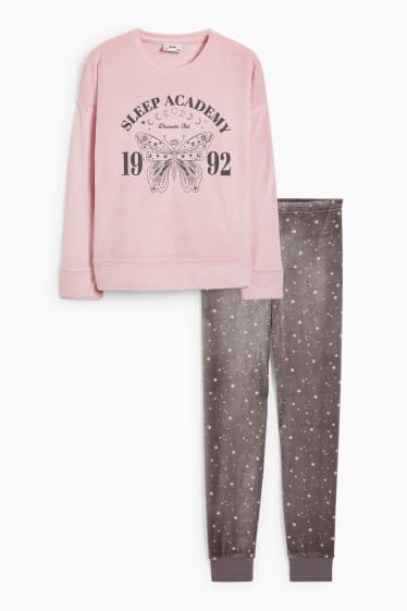Bambine - Pigiama - 2 pezzi - rosa