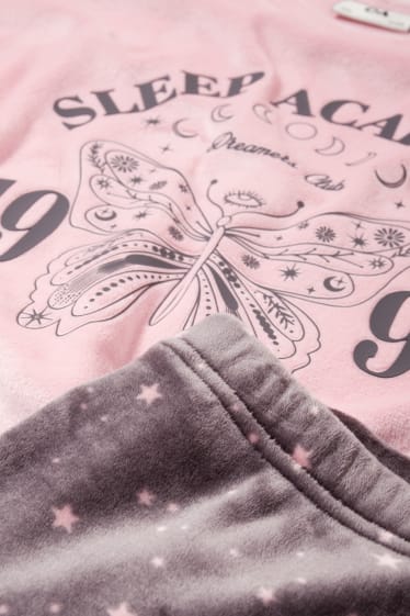 Bambine - Pigiama - 2 pezzi - rosa