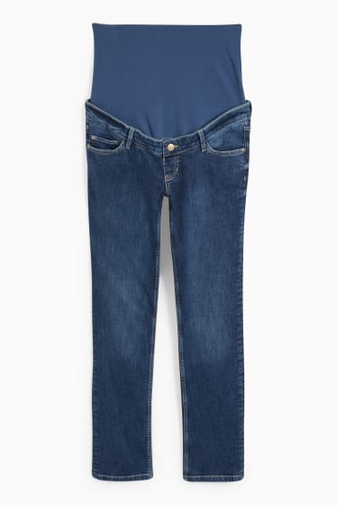 Women - Maternity jeans - straight jeans - LYCRA® - blue denim