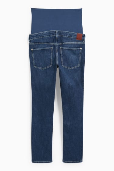 Dona - Texans de maternitat - straight jeans - LYCRA® - texà blau