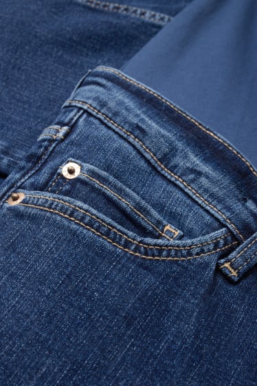 Dames - Zwangerschapsjeans - straight jeans - LYCRA® - jeansblauw