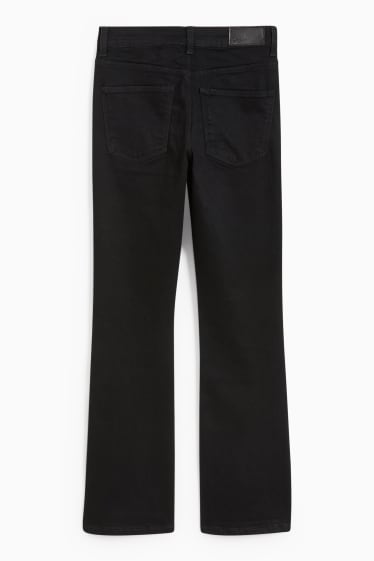 Femmes - Bootcut jean - mid waist - LYCRA® - noir