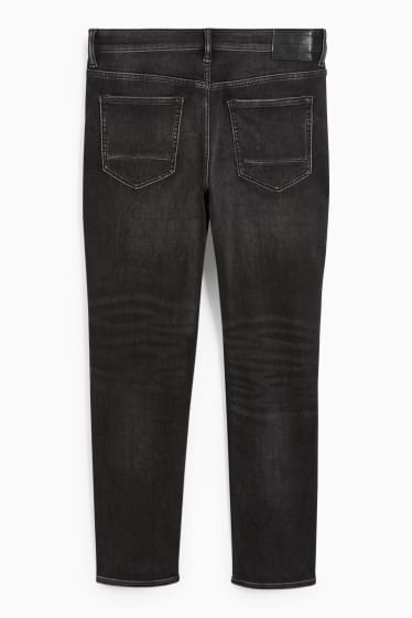Heren - Straight jeans - Flex jog denim - zwart