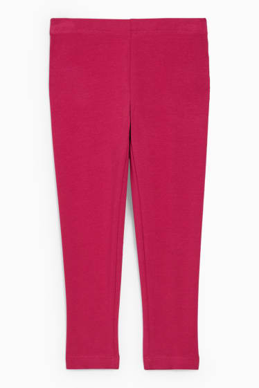 Kinder Mädchen - Thermoleggings - pink