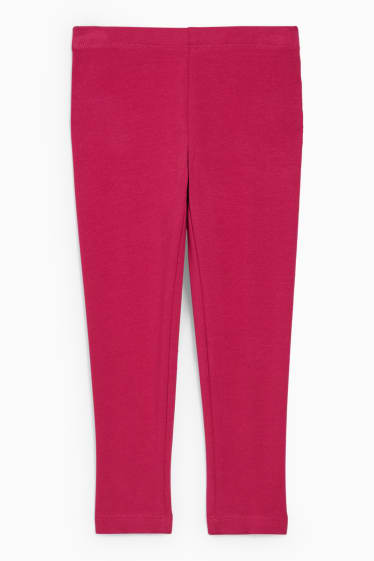 Enfants - Legging chaud - rose