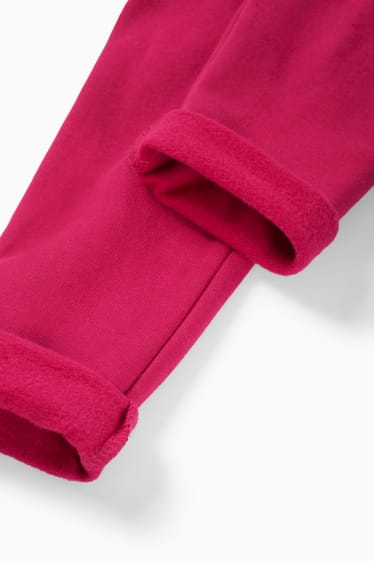 Bambini - Leggings termici - fucsia