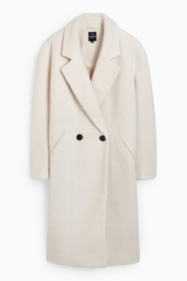 Donna - CLOCKHOUSE - cappotto - bianco crema