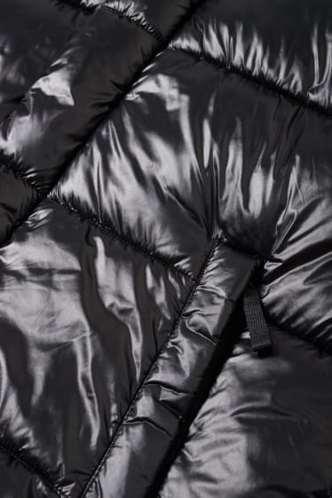 Hommes - Doudoune sans manches à capuche - noir