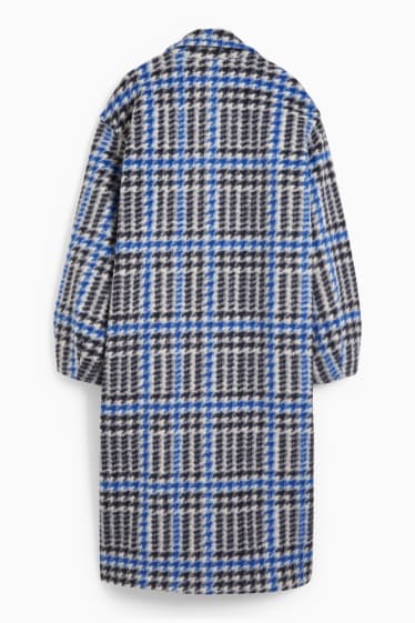 Donna - Cappotto - fantasia - blu scuro