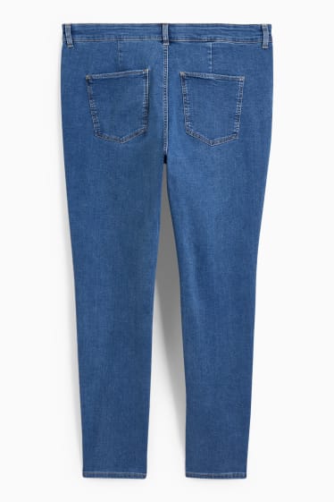 Femei - Jegging jeans - talie înaltă - denim-albastru