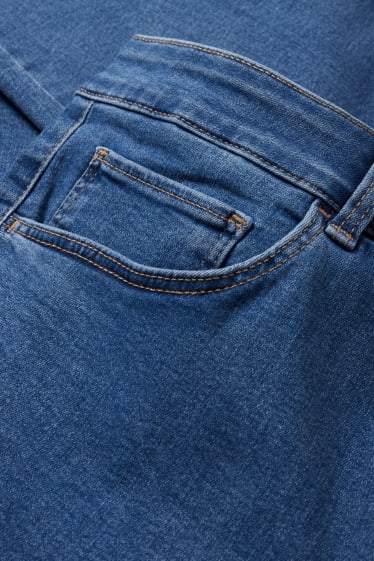 Kobiety - Jegging jeans - wysoki stan - dżins-niebieski