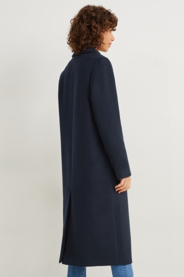 Women - Coat - dark blue