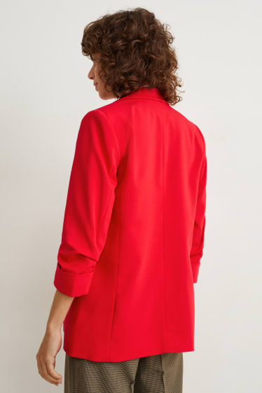 Donna - Blazer - relaxed fit - rosso