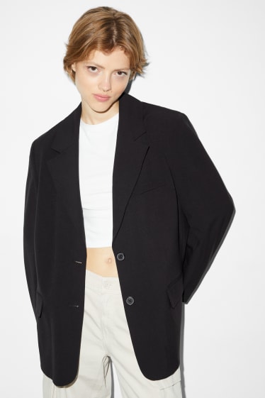 Ados & jeunes adultes - CLOCKHOUSE - blazer oversized - noir