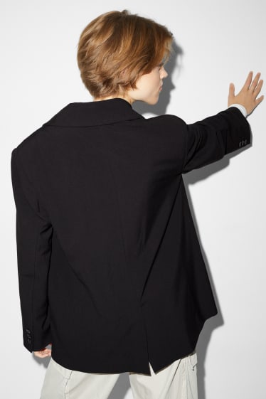 Ragazzi e giovani - CLOCKHOUSE - blazer oversized - nero