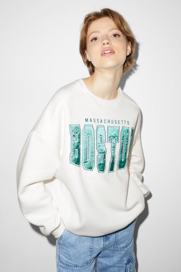 Women - CLOCKHOUSE - sweatshirt - white