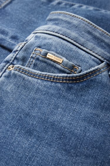 Kobiety - Skinny jeans - średni stan - dżinsy modelujące - LYCRA® - dżins-niebieski