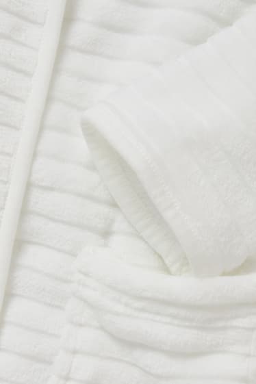 Unisexe - Peignoir pour bébé - blanc