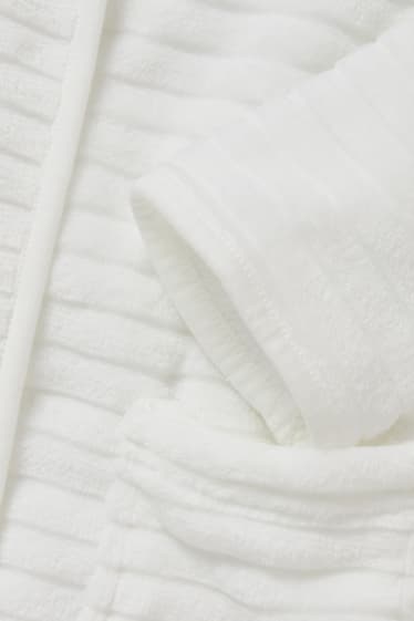 Babies - Baby bathrobe - white