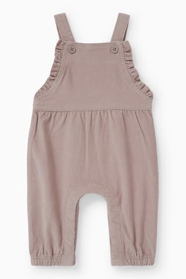 Bébés filles - Ensemble pour nouveau-né - 2 pièces - beige