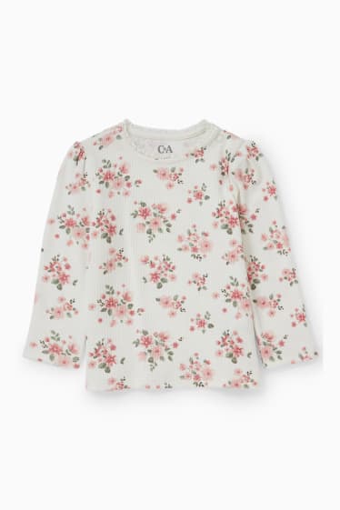 Bébés filles - Ensemble bébé - 2 pièces - vert / blanc crème