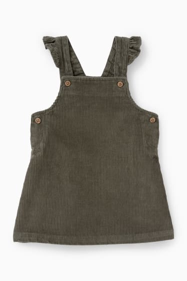 Babys - Baby-Outfit - 2 teilig - grün / cremeweiss