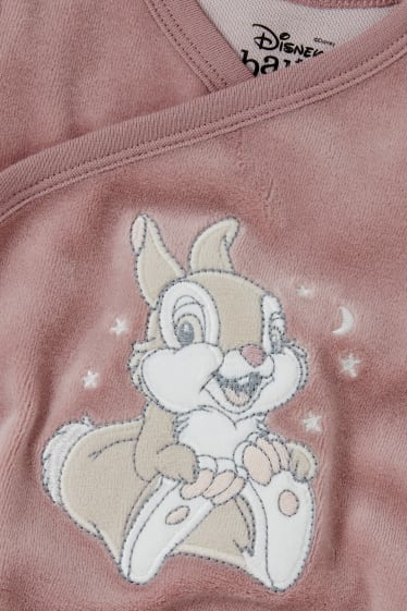 Baby: meisjes - Bambi - newbornoutfit - 2-delig - roze
