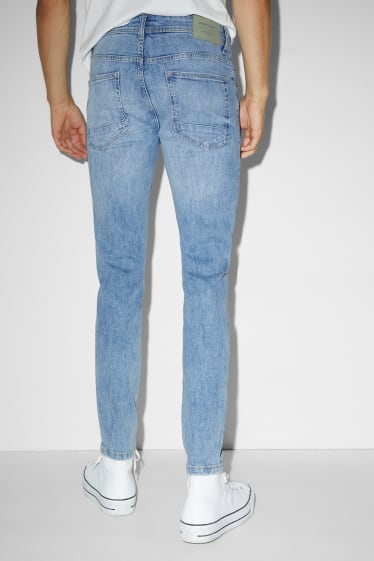 Bărbați - Skinny jeans - LYCRA® - denim-albastru deschis