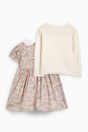 Bébés filles - Ensemble bébé - 2 pièces - blanc crème