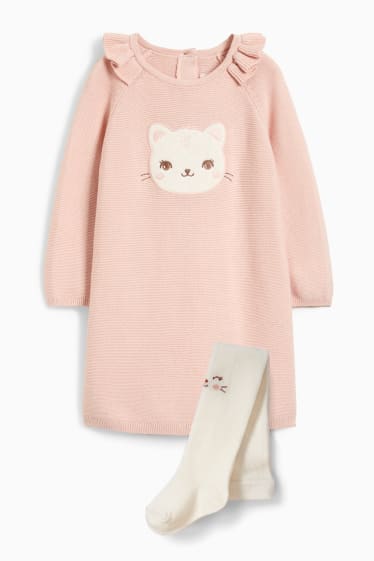 Neonate - Completo neonati - 2 pezzi - rosa