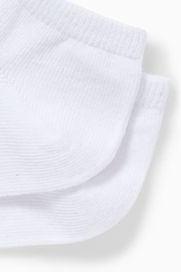Children - Multipack of 7 - trainer socks - white