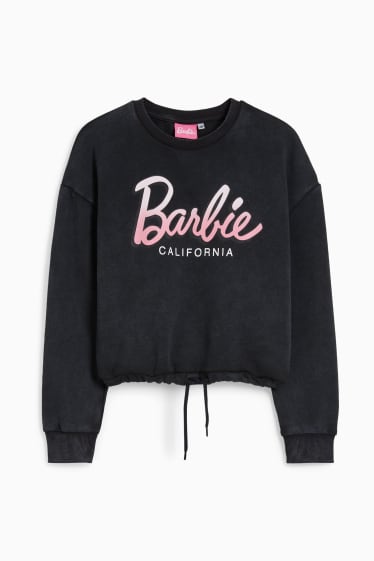 Enfants - Barbie - sweat - noir