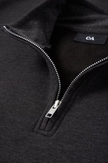 Hommes - Sweat - gris foncé