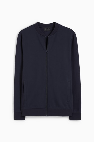 Herren - Sweatjacke - dunkelblau