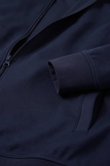 Herren - Sweatjacke - dunkelblau