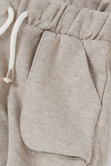 Bébés - Pantalon de jogging bébé - beige