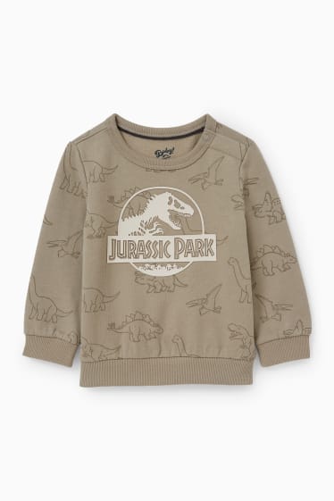 Baby Buben - Jurassic Park - Baby-Sweatshirt - khaki