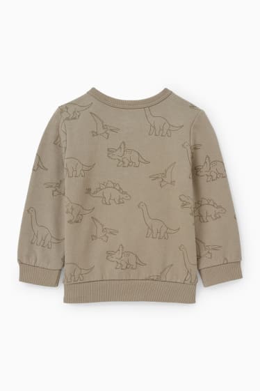 Babies - Jurassic Park - baby sweatshirt - khaki