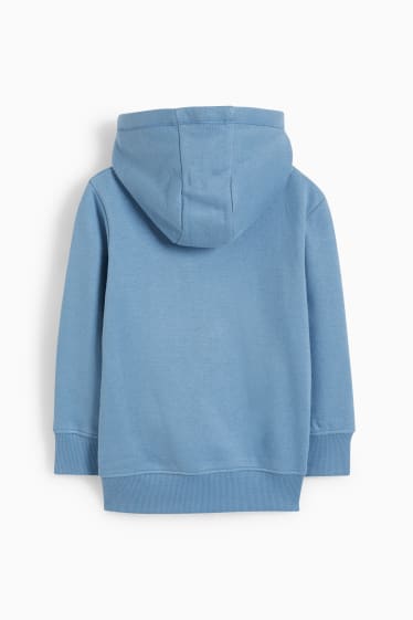 Kinder - Dino - Hoodie - blau