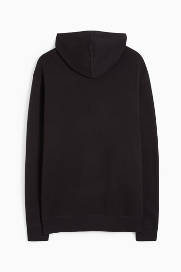 Uomo - Maglione con cappuccio - nero