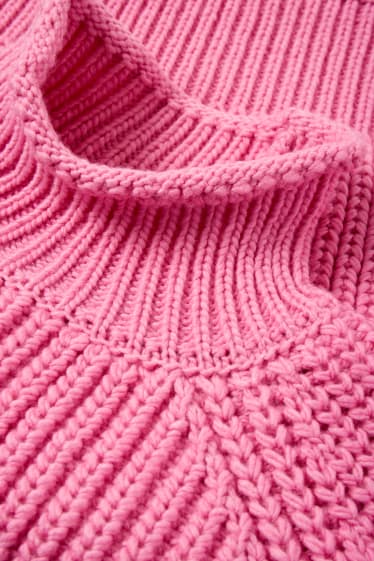 Teens & Twens - CLOCKHOUSE - Pullover mit Stehkragen - pink