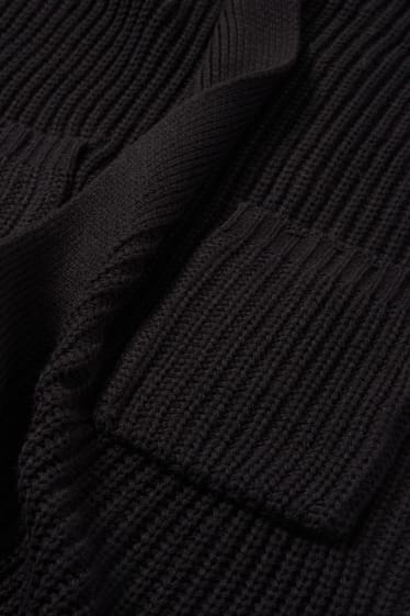 Damen - CLOCKHOUSE - Lange Strickjacke - schwarz
